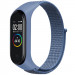 Ремешок Nylon New для Xiaomi Mi Band 3/4/5/6/7 (Blue)