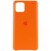 Шкіряний чохол AHIMSA PU Leather Case Logo (A) на iPhone 12 Pro (Эстетический деффект / Помаранчевий)