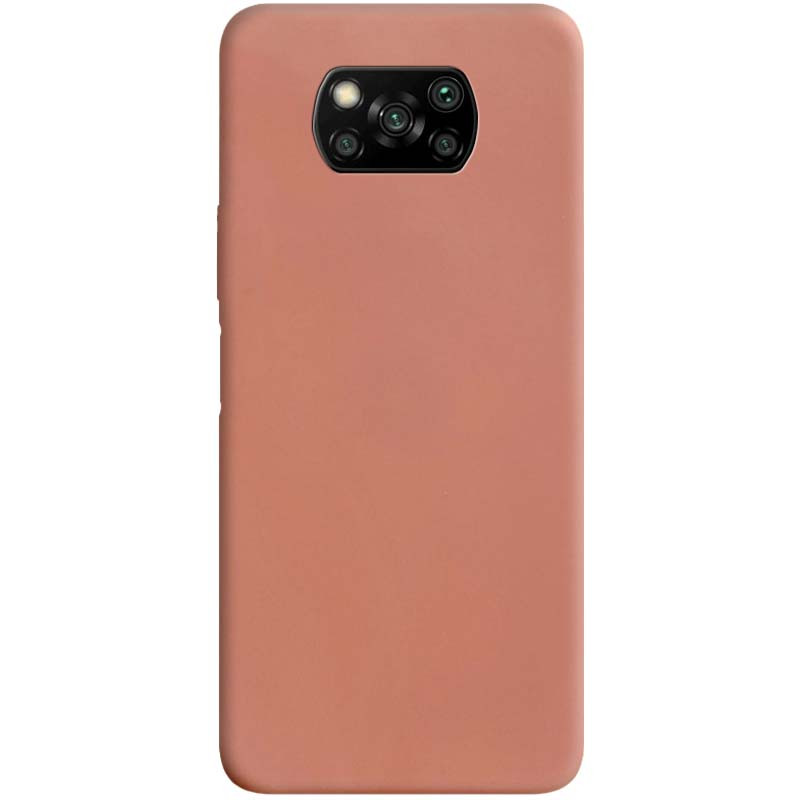 

Силиконовый чехол Candy для Xiaomi Poco X3 NFC (Rose Gold) 1067242