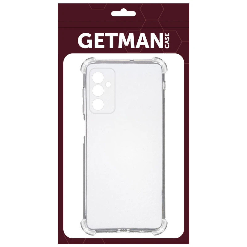 Фото TPU чехол GETMAN Ease logo усиленные углы Full Camera для Samsung Galaxy Note 20 Ultra (Бесцветный (прозрачный)) в магазине vchehle.ua