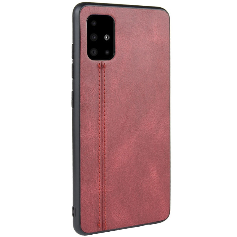 

Шкіряний чохол Line на Samsung Galaxy A71 (Червоний) 907745