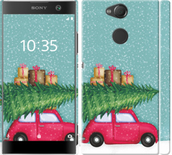 

Чохол Машина з подарунками на Sony Xperia XA2 H4113 867542