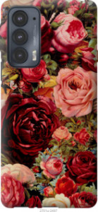 Чехол Цветущие розы для Motorola Edge 20
