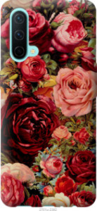 Чехол Цветущие розы для OnePlus Nord CE