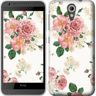 

Чехол цветочные обои v1 для HTC Desire 620G 924173