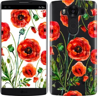 

Чохол Намальовані маки на LG V10 H962 743973