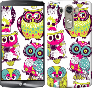 

Чехол Совы для LG D856 Dual G3 621095