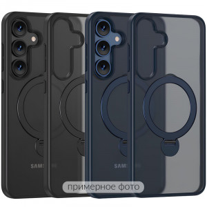 TPU+PC чохол Magnetic Safe Colorful HQ Ring на Samsung Galaxy S25 Edge