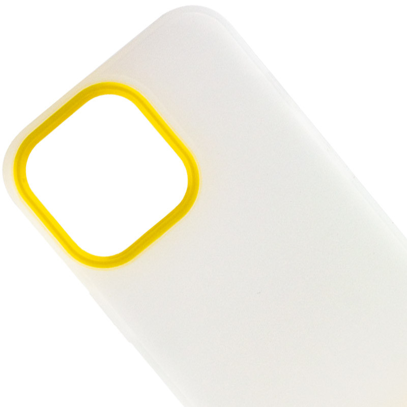 Фото Чехол TPU+PC Bichromatic для Apple iPhone 13 Pro Max (6.7") (Matte / Yellow) на vchehle.ua