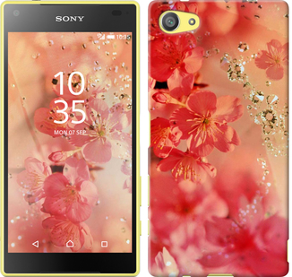 

Чехол Розовые цветы для Sony Xperia Z5 Compact E5823 324237