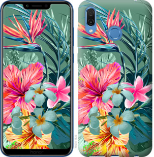 

Чохол Тропічні квіти v1 на Huawei Honor Play 845222