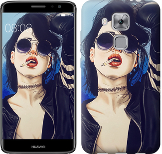 

Чехол Девушка на стиле для Huawei Nova Plus 643908