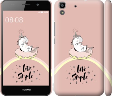 

Чохол Єдинорожки в пончике на Huawei Y6 719573