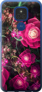 

Чохол Абстрактні квіти 3 на Motorola E7 Plus 1625566