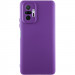Чехол TPU GETMAN Liquid Silk Full Camera для Xiaomi Redmi Note 10 Pro / 10 Pro Max (Фиолетовый / Purple)