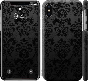 

Чохол Візерунок чорний на iPhone X 647758