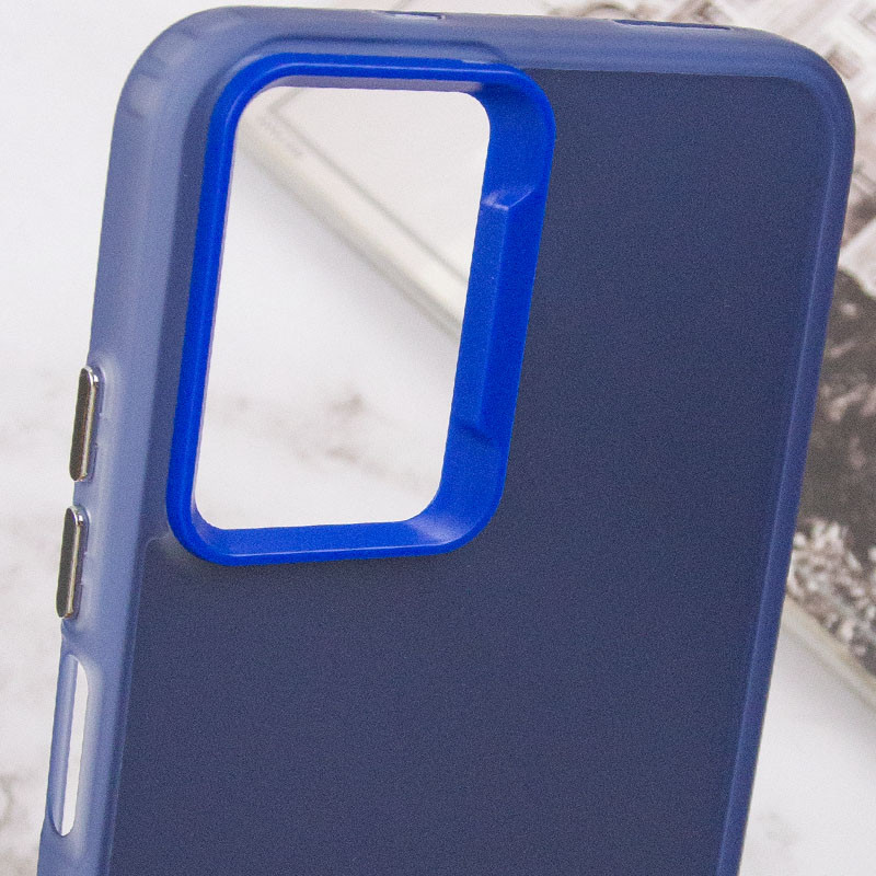 Фото TPU+PC чехол Magic glow with protective edge для Xiaomi Redmi Note 10 Pro / 10 Pro Max (Blue) в магазине vchehle.ua