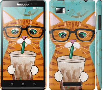 

Чохол Зеленоокий кіт в окулярах на Lenovo Vibe Z K910 625260
