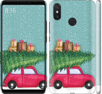 

Чехол Машина с подарками для Xiaomi Mi Max 3 867640