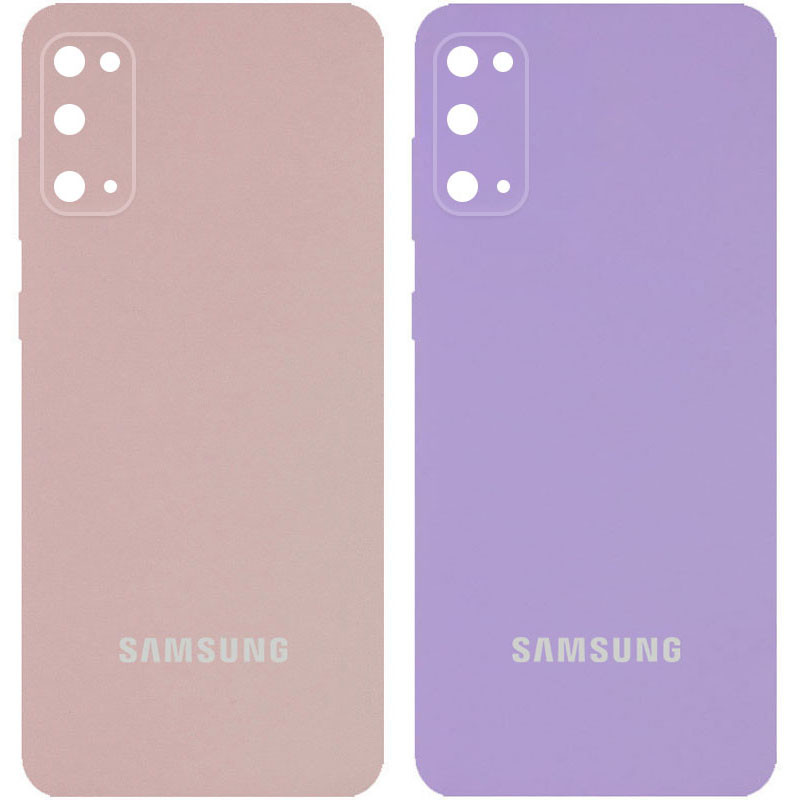 Чохол Silicone Cover Full Camera (AA) Samsung Galaxy S20+