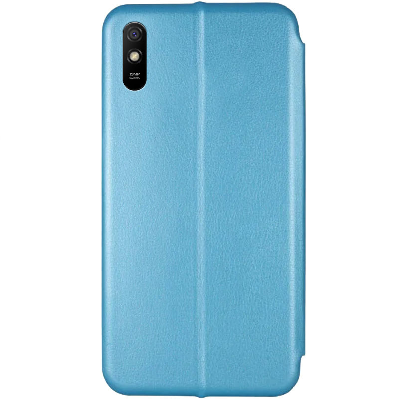 Фото Шкіряний чохол-книжка Classy на Xiaomi Redmi 9A (Блакитний) на vchehle.ua