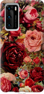 

Чехол Цветущие розы для Vivo X50 1083304