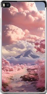 

Чехол Розовые облака для Huawei Ascend P8 1645176