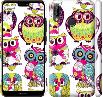 

Чехол Совы для Huawei P20 Lite 692553