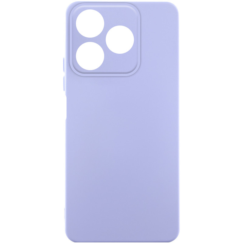 Чехол Silicone Cover Lakshmi Full Camera (AA) для Realme C63 4G (Сиреневый / Dasheen)