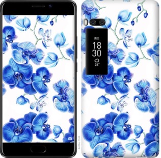 

Чехол Голубые орхидеи для Meizu Pro 7 725133