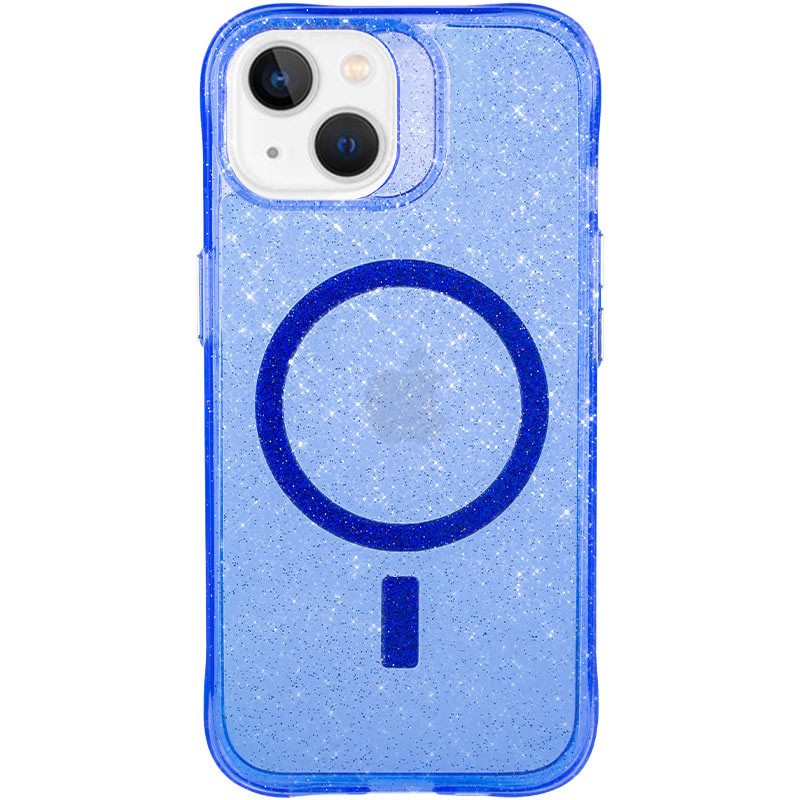 Чохол TPU Radiance with Magnetic safe для Apple iPhone 14 (6.1") (Blue)