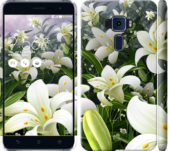 

Чехол Белые лилии для Asus Zenfone 3 ZE552KL 245922