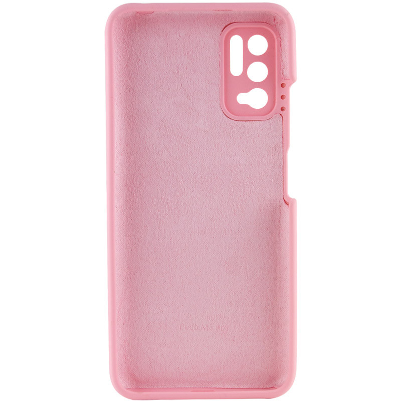 Фото Чехол Silicone Cover Full Camera (AAA) для Xiaomi Redmi Note 10 5G / Poco M3 Pro (Розовый / Pink) в магазине vchehle.ua