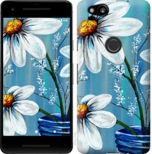 

Чохол Красиві арт-ромашки на Google Pixel 2 780013