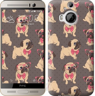 

Чохол мопсики 2 на HTC One M9 Plus 731348