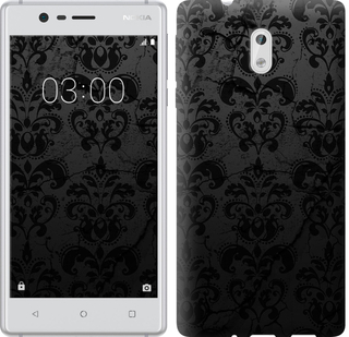 

Чехол узор черный для Nokia 3 648195