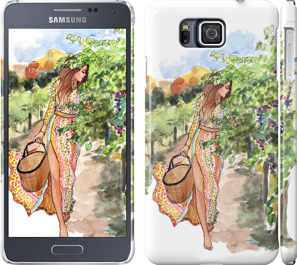 

Чохол Дівчина Літо на Samsung Galaxy Alpha G850F 102856