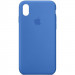 Чехол Silicone Case Full Protective (AA) для Apple iPhone XR (6.1") (Синий / Capri Blue)