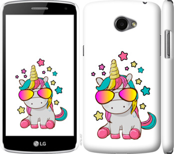 

Чохол Єдиноріг в окулярах на LG K5 X220 911709