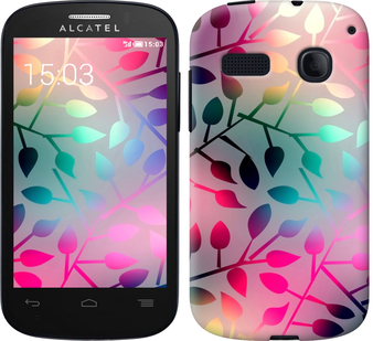 

Чохол Листя на Alcatel One Touch Pop C3 4033D 657633