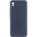 Чохол TPU GETMAN Liquid Silk Full Camera на Xiaomi Redmi 9A (Синій / Midnight Blue)