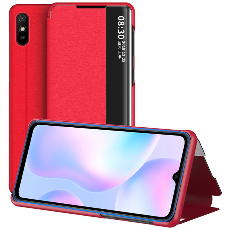

Чехол-книжка Smart View Cover для Xiaomi Redmi 9A (Красный) 1117175