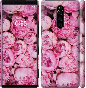 Чехол Пионы v3 для Sony Xperia 1 J9110