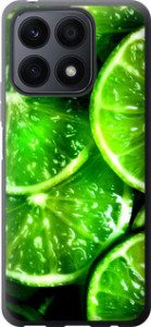 Чехол Зелёные дольки лимона для Huawei Honor X8a