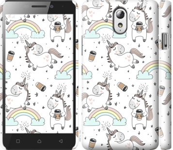 

Чохол Єдиноріг і кава на Lenovo Vibe P1m 840807