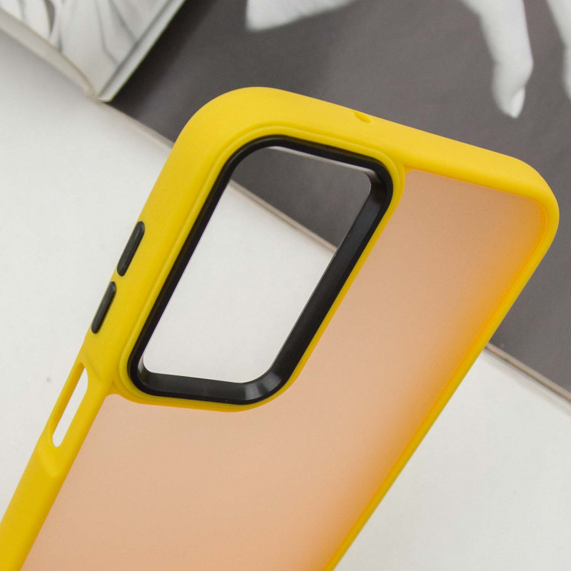 Чохол TPU+PC Lyon Frosted на Samsung Galaxy M54 5G (Orange) в магазині vchehle.ua