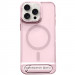 TPU+PC чехол Stand case для Apple iPhone 14 Pro (6.1") (Pink)