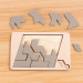 Фото Детская интерактивная головоломка Ummi Wooden Puzzle на vchehle.ua