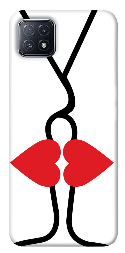 

Чехол Поцелуй для Oppo A73 1106657