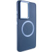 Фото TPU чехол Bonbon Metal Style with Magnetic safe для Samsung Galaxy S21 Ultra (Синий / Cosmos Blue) на vchehle.ua